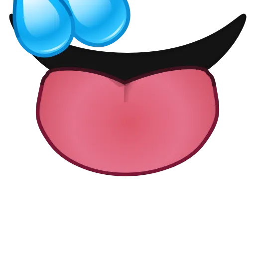 Стикер 31 Cursed Creepy Emoji