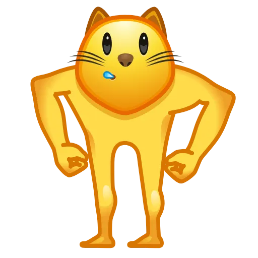 Стикер 54 Creepy Emoji