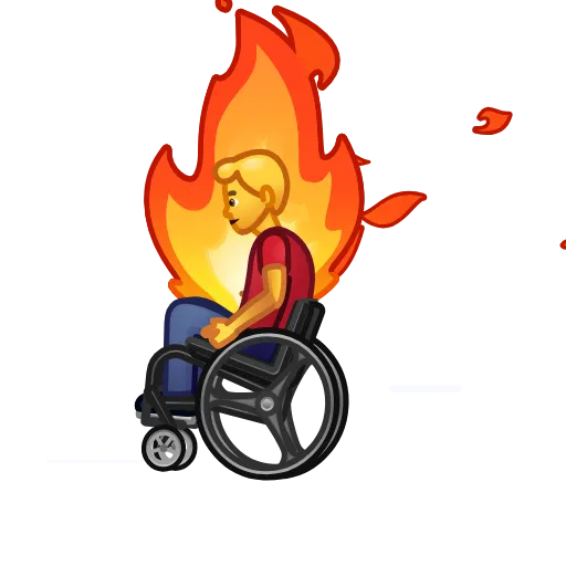 Стикер 42 Creepy Emoji