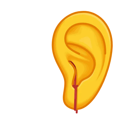 Стикер 18 Creepy Emoji