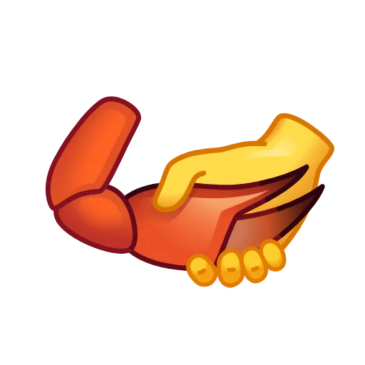 Стикер 13 Creepy Emoji