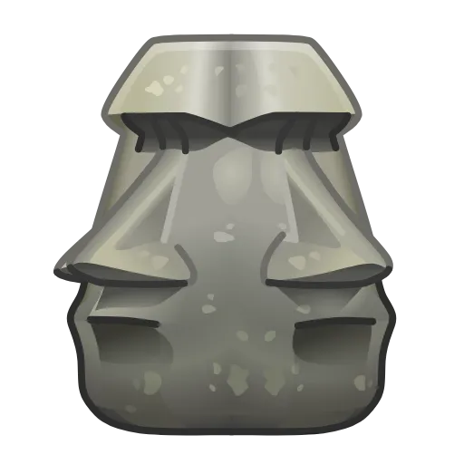 Стикер 46 Creepy Emoji
