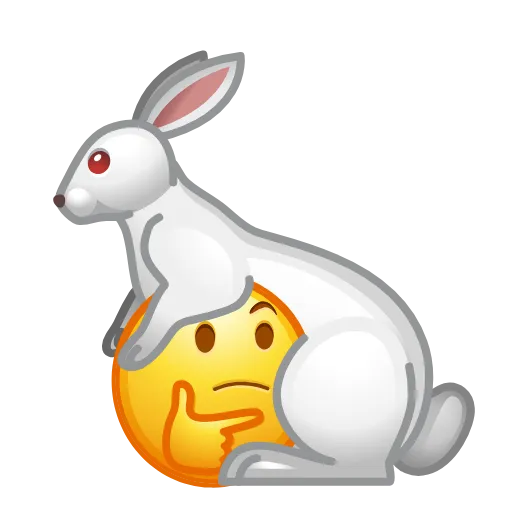 Стикер 7 Creepy Emoji