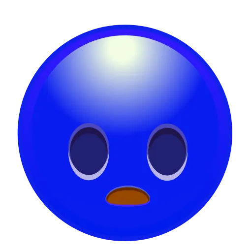 Стикер 5 Creepy Emoji