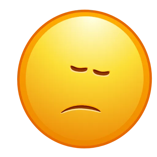 Стикер 3 Creepy Emoji