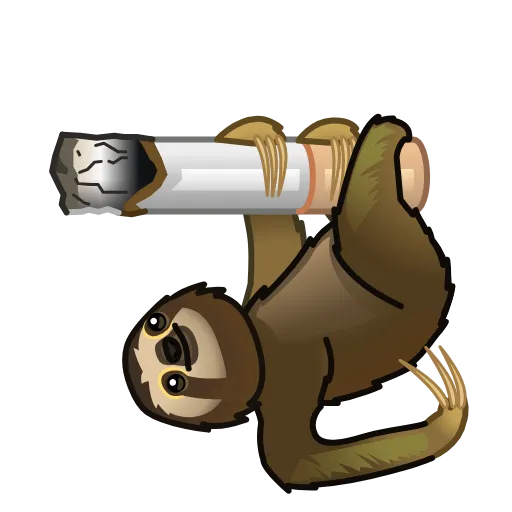 Стикер 28 Creepy Emoji