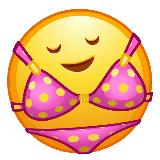 Стикер 23 Creepy Emoji