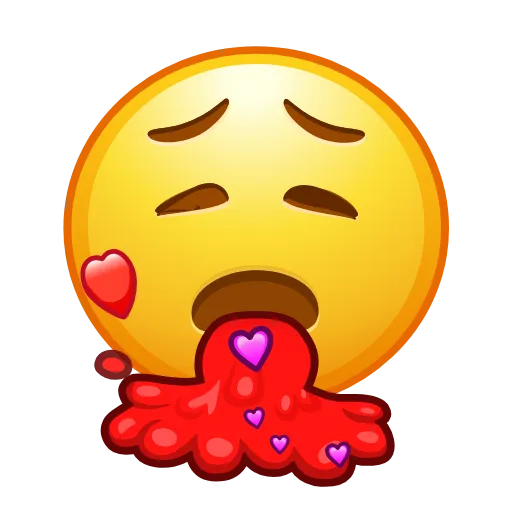Стикер 10 Creepy Emoji