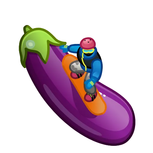 Стикер 33 Creepy Emoji
