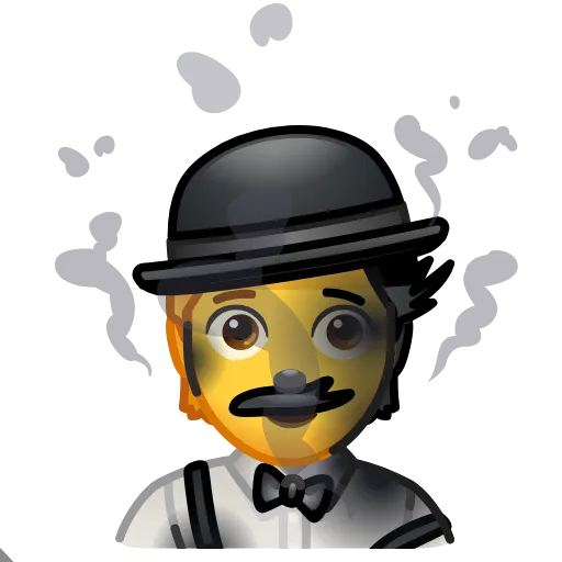 Стикер 48 Creepy Emoji