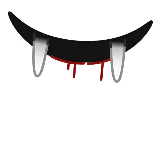 Стикер 17 Creepy Emoji