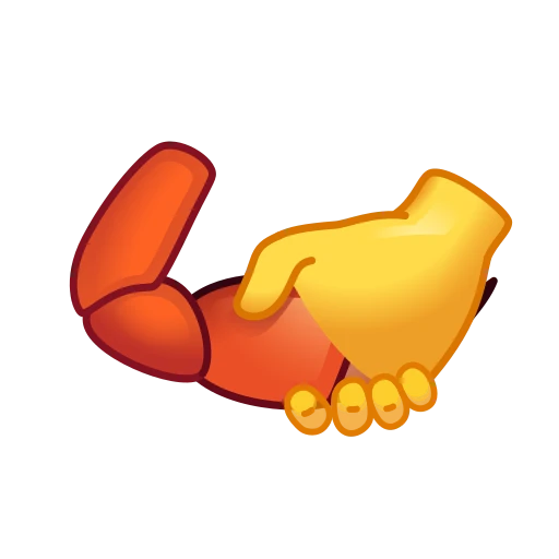 🦞 Стикер «Cursed Smiles» для Telegram