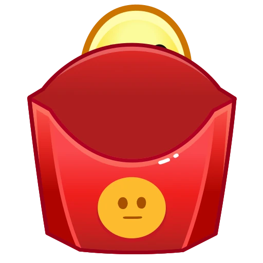 🍟 Стикер «Cursed Smiles» для Telegram
