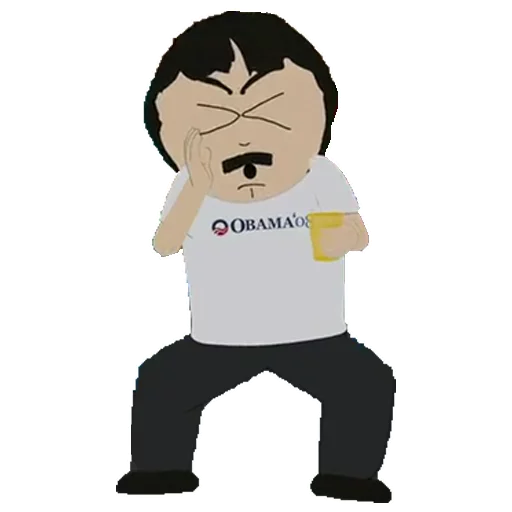 🇺🇸 Стикер «РэндиМарш» для Telegram