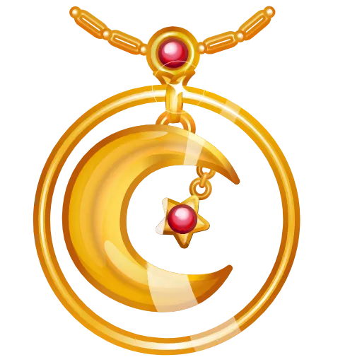 Стикер 30 Moon Pendant