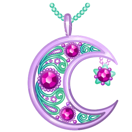 Стикер 29 Moon Pendant