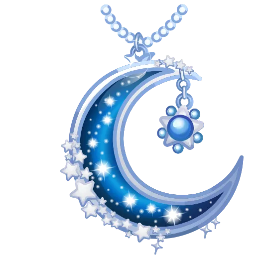 Стикер 24 Moon Pendant