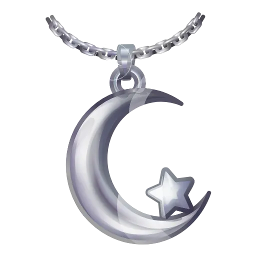 Стикер 32 Moon Pendant