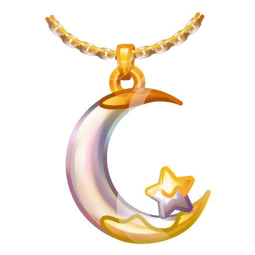 Стикер 43 Moon Pendant