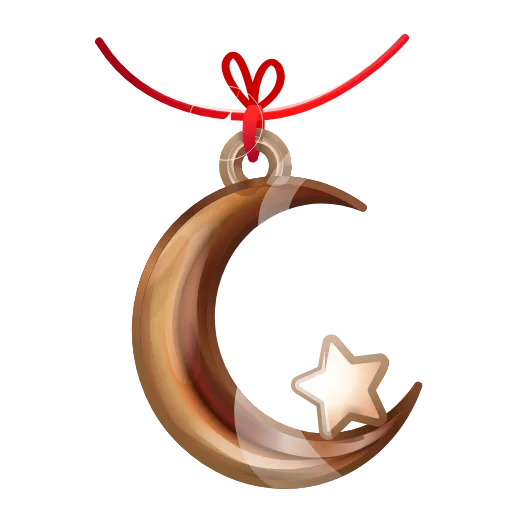 Стикер 46 Moon Pendant