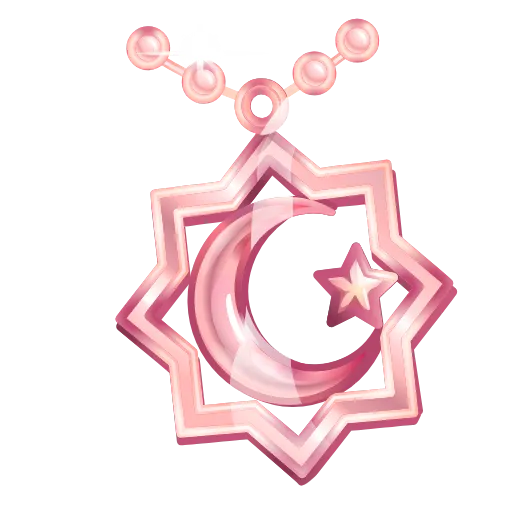 Стикер 4 Moon Pendant