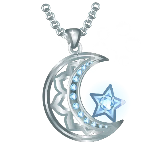 Стикер 12 Moon Pendant