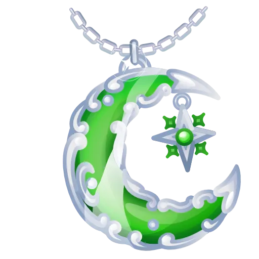 Стикер 25 Moon Pendant