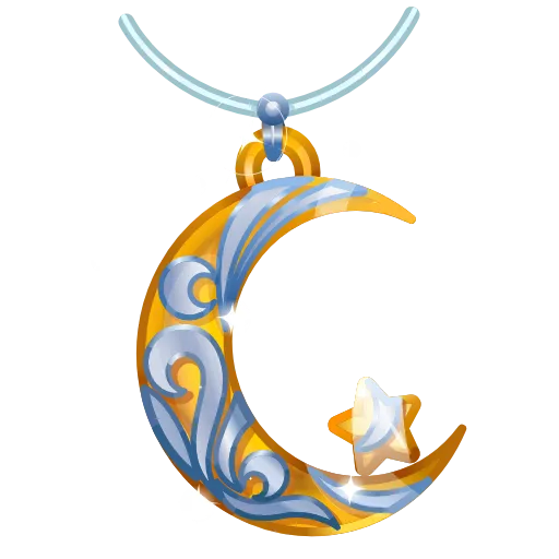 Стикер 16 Moon Pendant