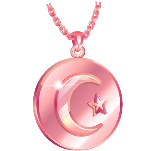 Стикер 50 Moon Pendant