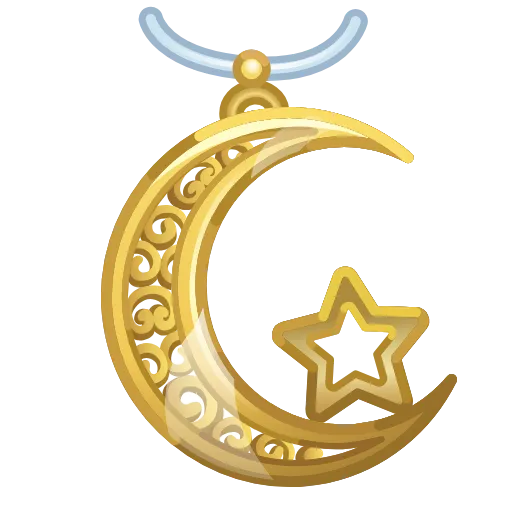 Стикер 44 Moon Pendant