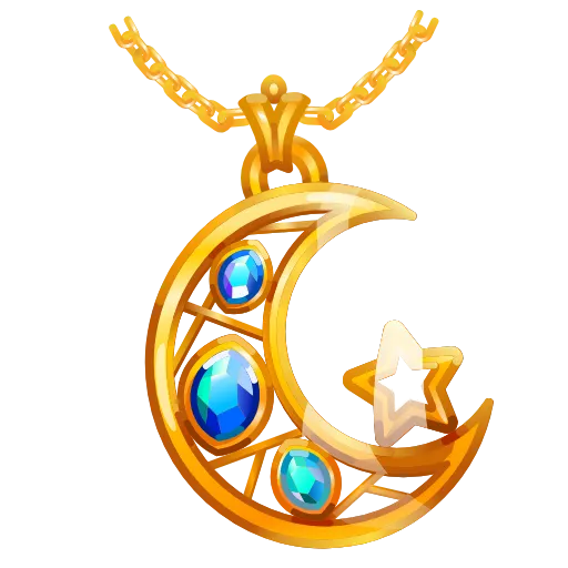 Стикер 15 Moon Pendant