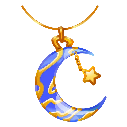 Стикер 28 Moon Pendant