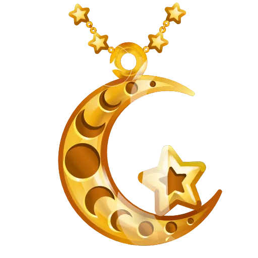 Стикер 2 Moon Pendant
