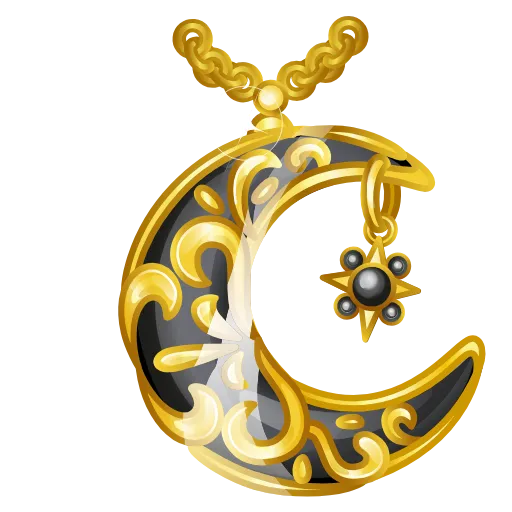 Стикер 23 Moon Pendant