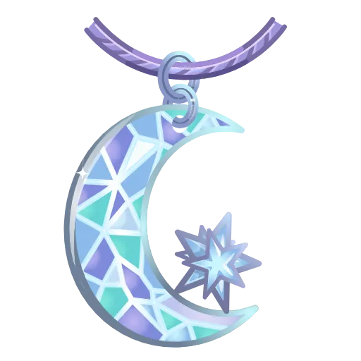 Стикер 5 Moon Pendant