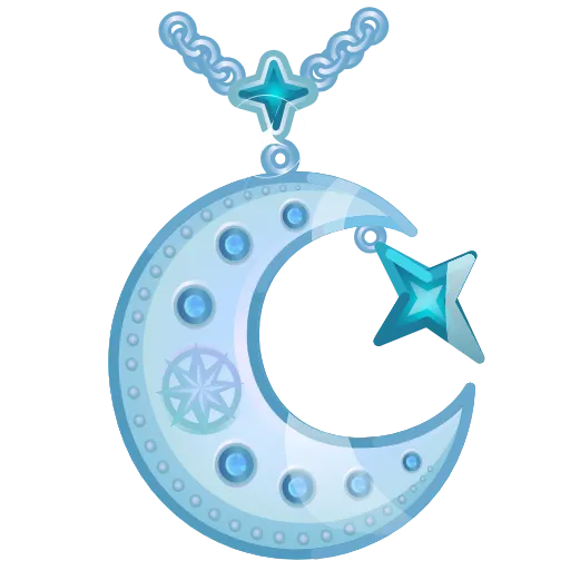 Стикер 11 Moon Pendant