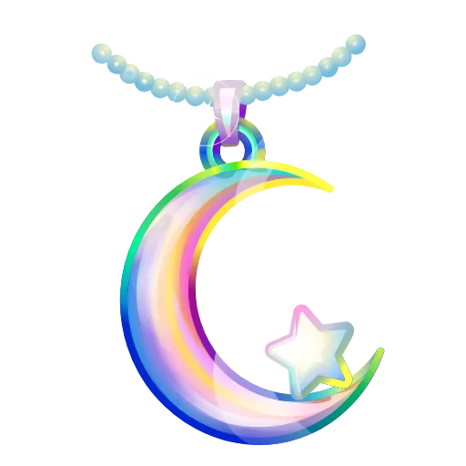 Стикер 33 Moon Pendant