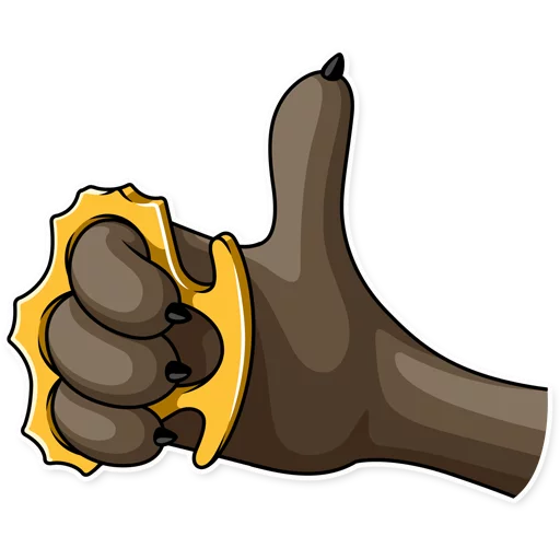 👍 Стикер «Criminal Raccoon» для Telegram
