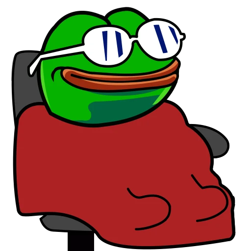 😊 Стикер «Croak Efrog» для Telegram