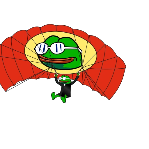 🪂 Стикер «Croak Efrog» для Telegram