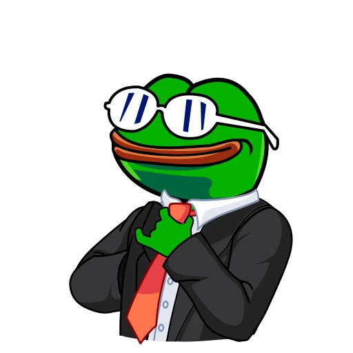 🤵 Стикер «Croak Efrog» для Telegram