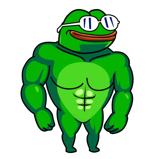 💪 Стикер «Croak Efrog» для Telegram