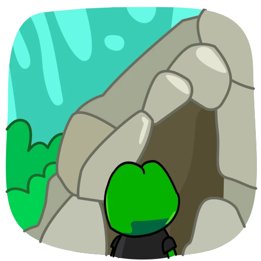 ☹️ Стикер «Croak Efrog» для Telegram