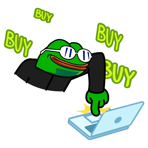 Стикерпак Croak Efrog для Telegram