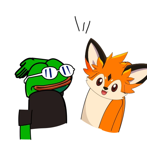 🤝 Стикер «Croak Efrog» для Telegram