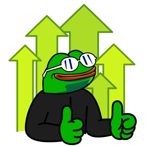 👍 Стикер «Croak Efrog» для Telegram