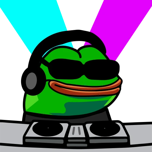 😎 Стикер «Croak Efrog» для Telegram
