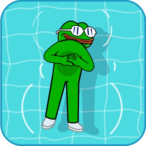💦 Стикер «Croak Efrog» для Telegram