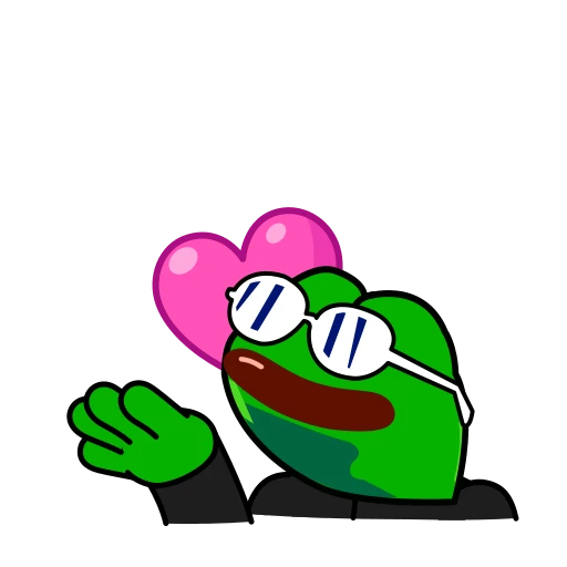 😘 Стикер «Croak Efrog» для Telegram
