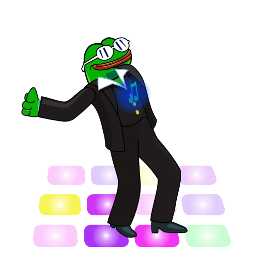 🕺 Стикер «Croak Efrog» для Telegram